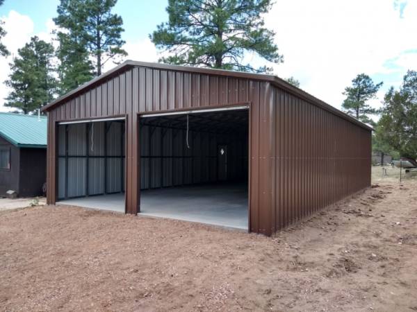 Tin garage